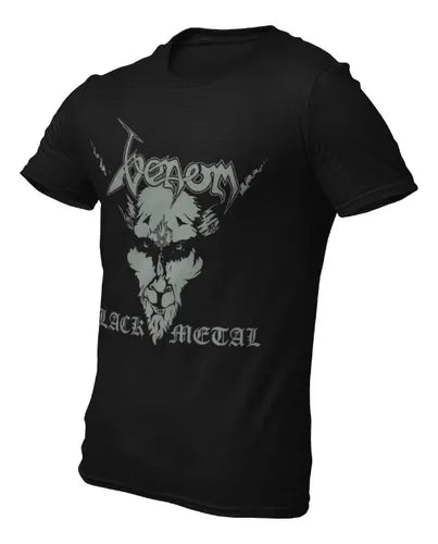 Playera Camiseta Venom Black Metal