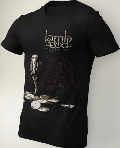 Playera Camiseta Lamb Of God Sacrament