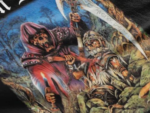 Playera Camiseta Grim Reaper Rock You To Hell