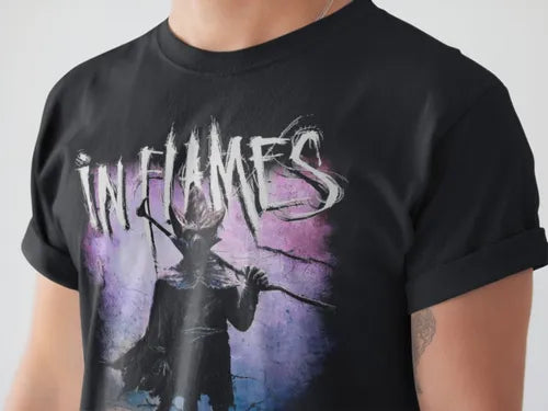 Playera Camiseta In Flames I The Mask