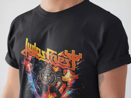 Playera Camiseta Judas Priest Invincible Shield