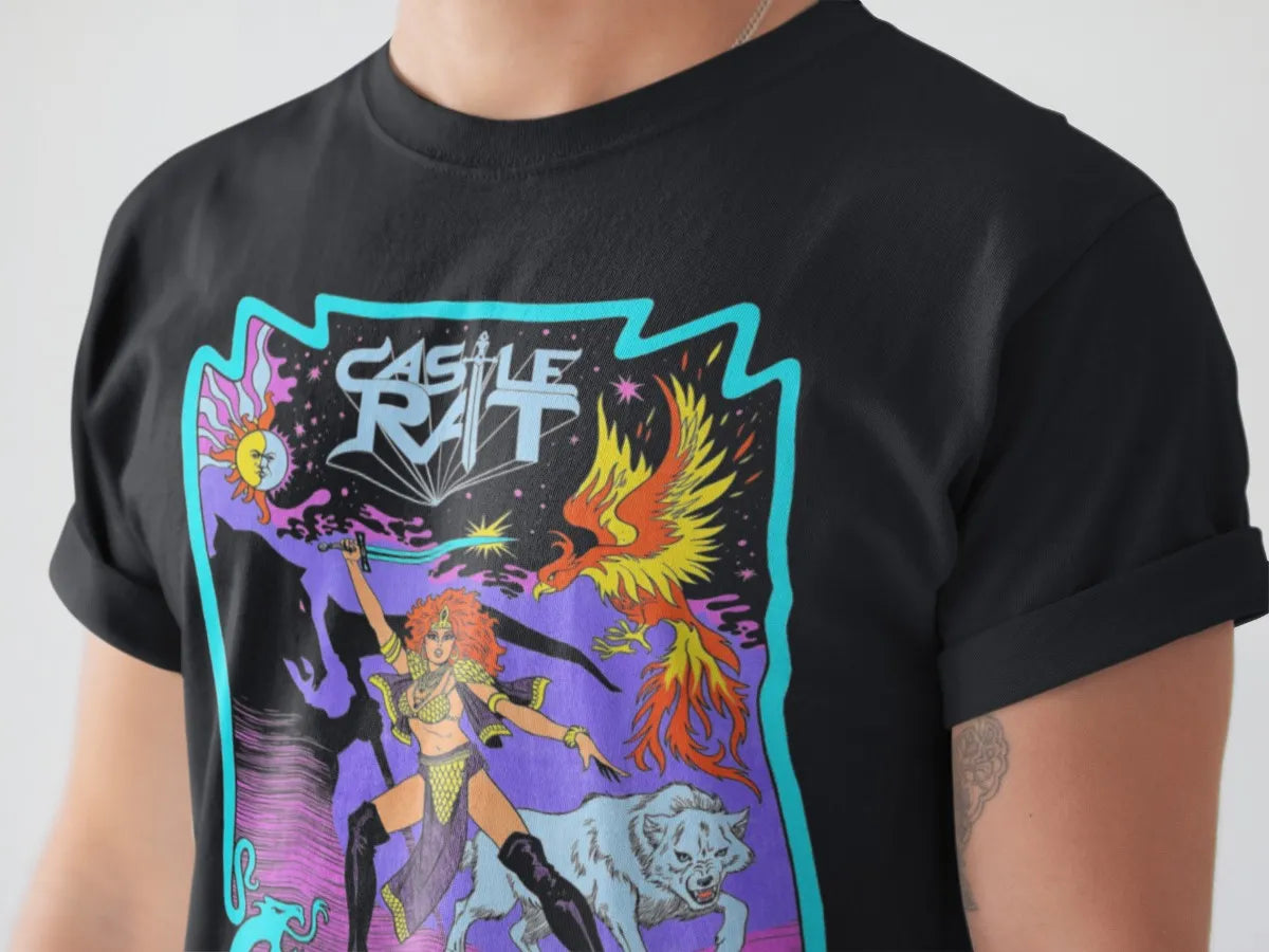 Playera Camiseta Castle Rat Feed The Dream