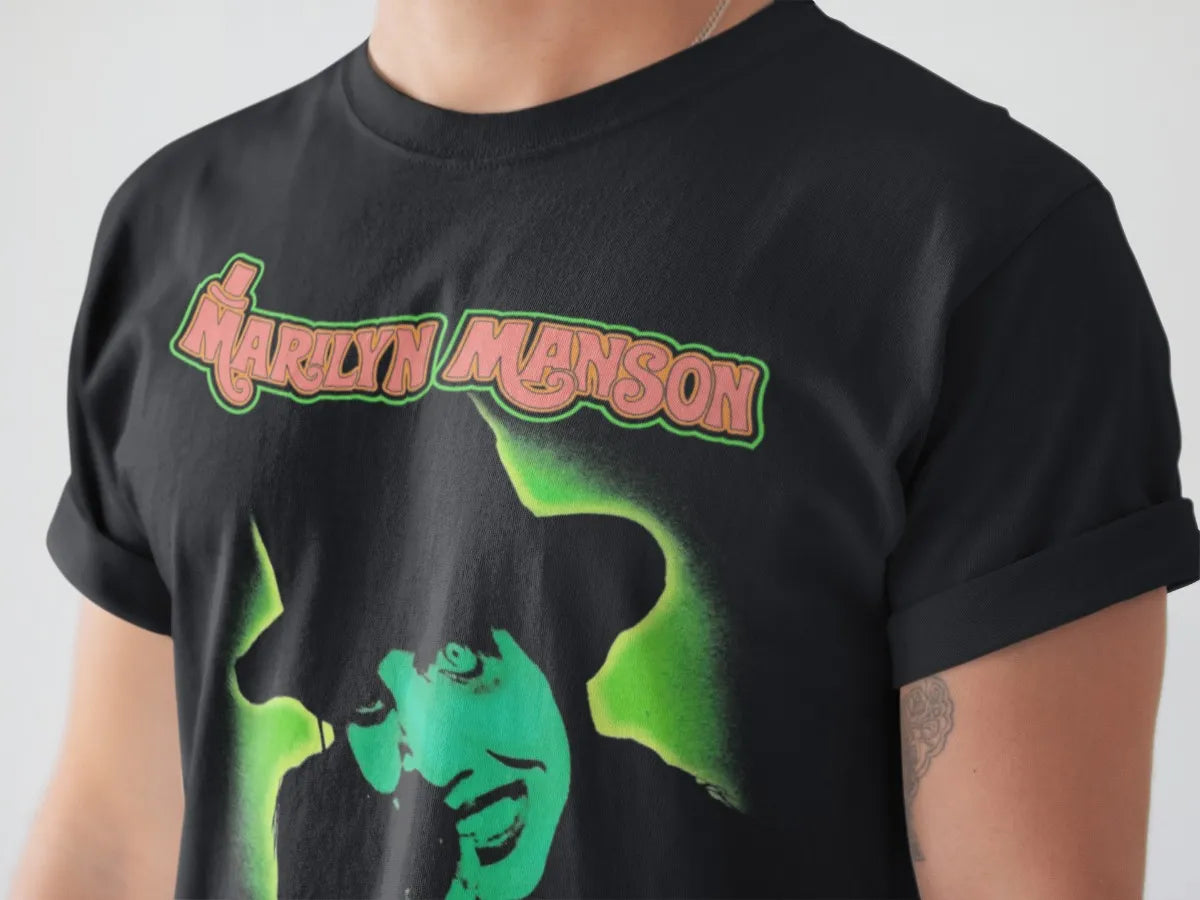 Playera Camiseta Marilyn Manson Smells Like Children