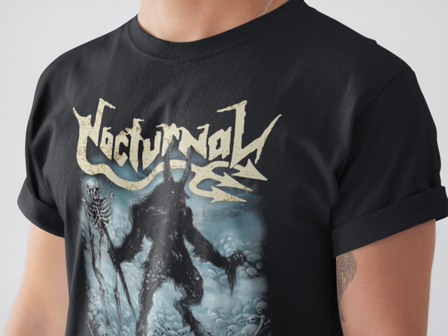 Playera Camiseta Nocturnal Arrival of the Carnibore