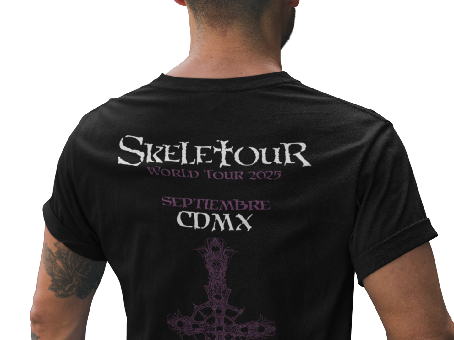 Playera Camiseta Ghost Skeletour Ciudad de México