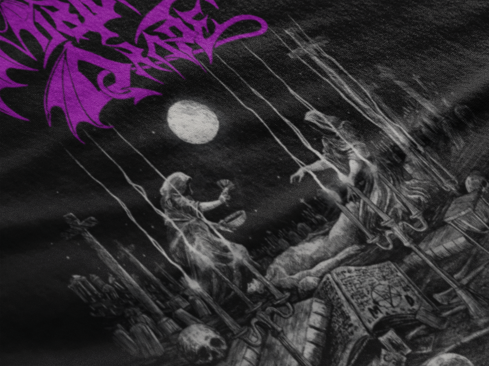 Mortuary Drape Necromantic Doom Returns