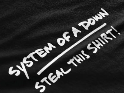 Playera Camiseta System Of A Down Steal This Shirt