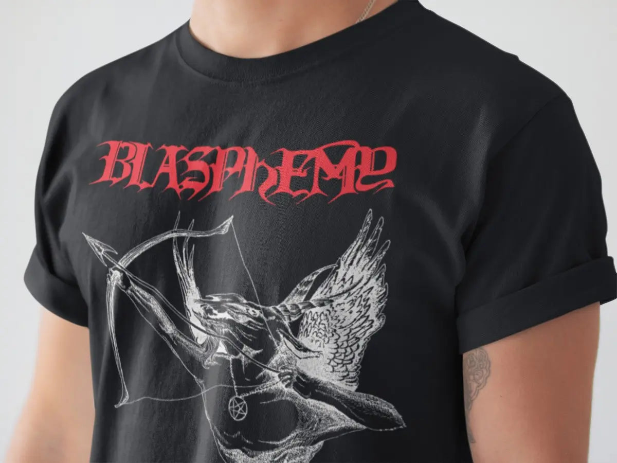 Playera Camiseta Blasphemy Fallen Angel Of Doom