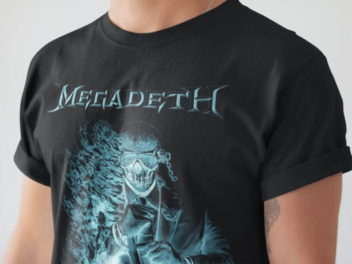 Playera Camiseta Megadeth Homónimo Deluxe