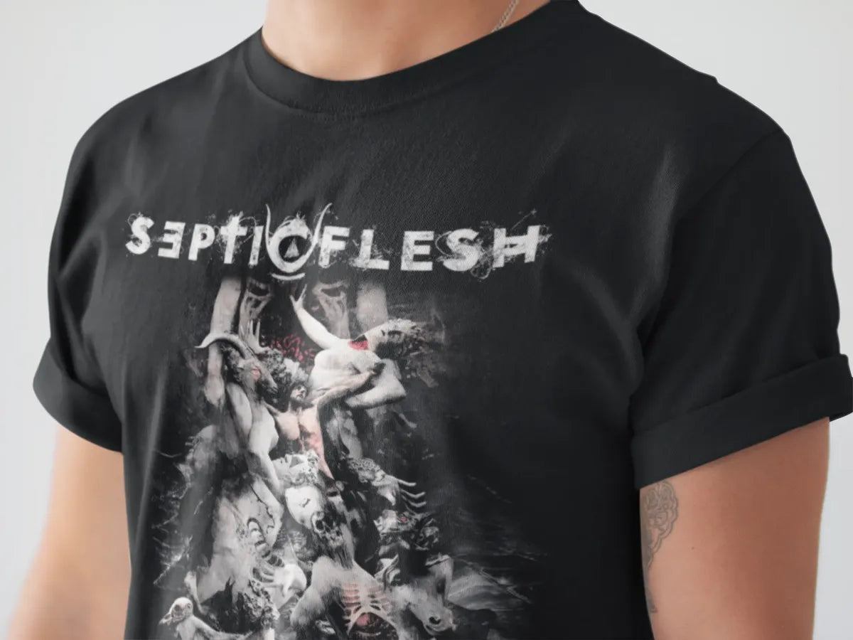 Playera Camiseta Septic Flesh The Great Mass