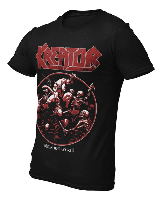 Playera Camiseta Kreator Pleasure To Kill Retro
