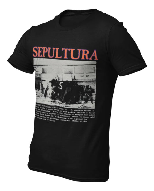 Playera Camiseta Sepultura Refuse and Resist 1994