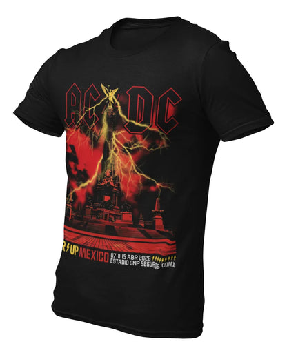 Playera Camiseta Ac Dc Power Up Tour Mexico