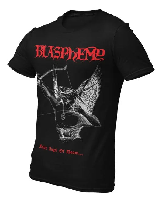 Playera Camiseta Blasphemy Fallen Angel Of Doom