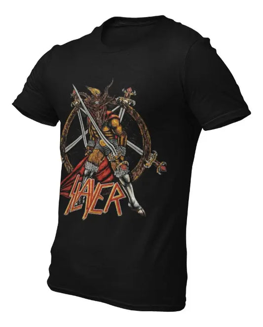 Playera Camiseta Slayer Die By The Sword Retro