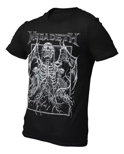 Playera Camiseta Megadeth Crush The World Tour