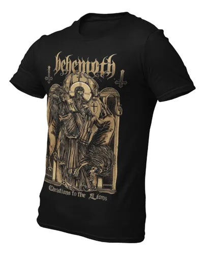 Playera Camiseta Behemoth Christians To The Lions