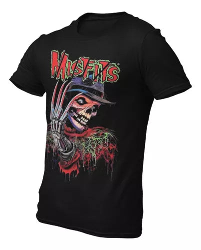 Playera Camiseta Misfits Freddie Kruger