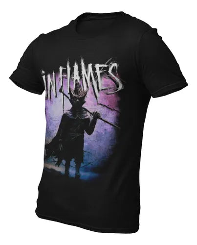 Playera Camiseta In Flames I The Mask