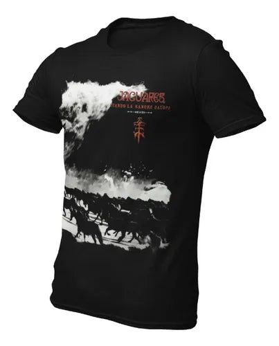 Playera Camiseta Jaguares Cuando La Sangre Galopa