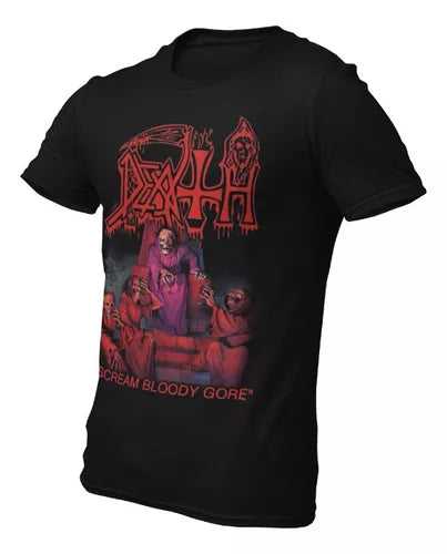 Playera Camiseta Death Scream Bloody Gore