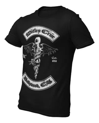 Playera Camiseta Mötley Crüe Hollywood