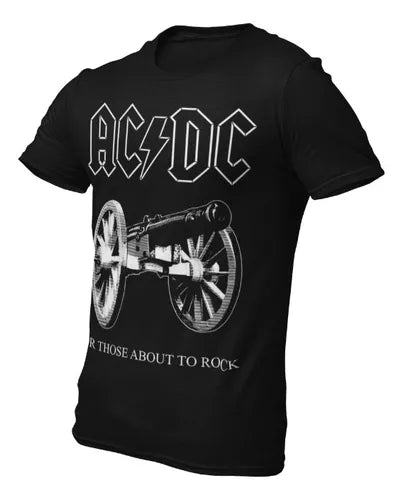 Playera Camiseta Ac Dc For Those About To Rock