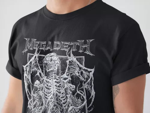 Playera Camiseta Megadeth Crush The World Tour