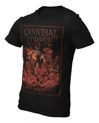 Playera Camiseta Cannibal Corpse Chaos Horrific