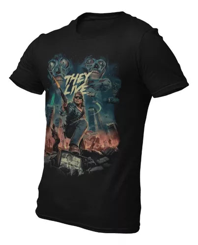 Playera Camiseta They Live