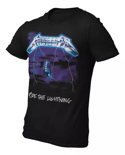 Playera Camiseta Metallica Ride The Lightning