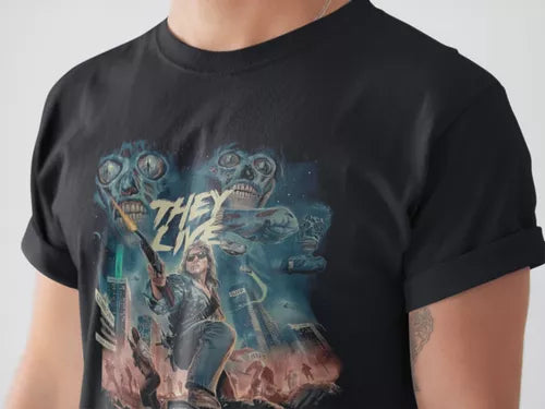 Playera Camiseta They Live