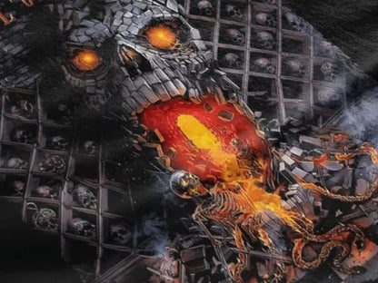 Playera Camiseta Brainstorm Wall Of Skulls