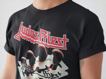 Playera Camiseta Judas Priest British Steel