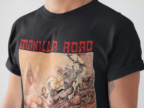 Playera Camiseta Manilla Road Open The Gates