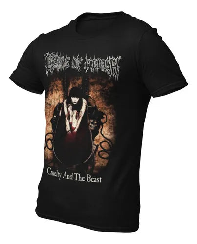 Playera Camiseta Cradle Of Filth Cruelty And The Beast