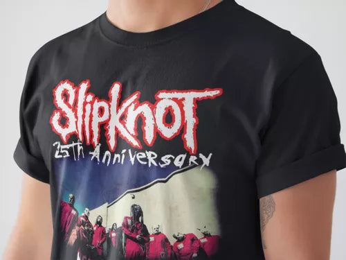 Playera Camiseta Slipknot Here Comes The Pain 25th