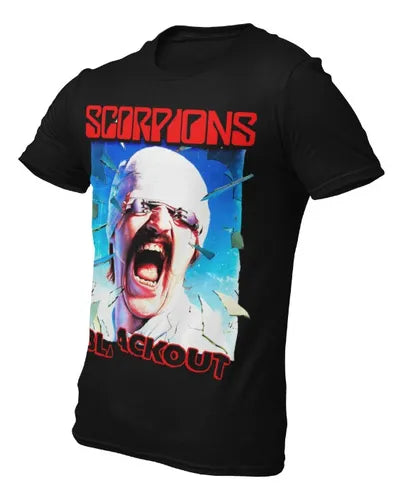 Playera Camiseta Scorpions Blackout