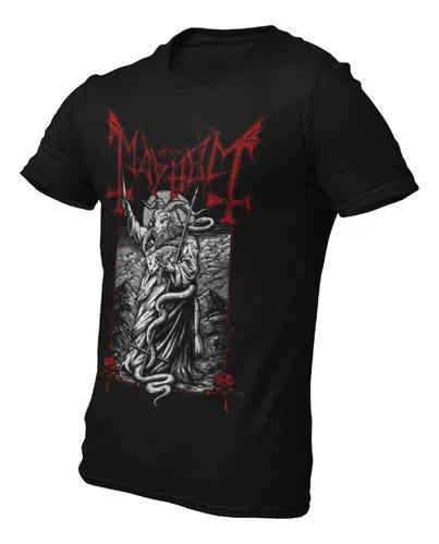 Playera Camiseta Mayhem Pagan Fears