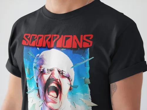 Playera Camiseta Scorpions Blackout