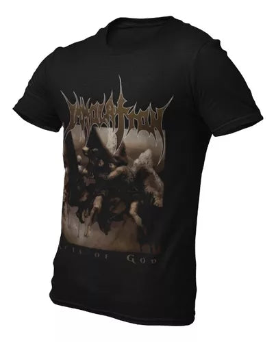 Playera Camiseta Immolation Acts Of God