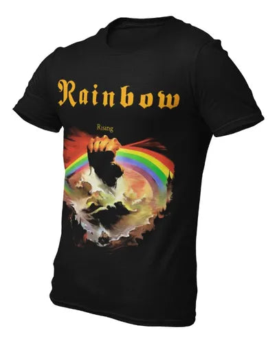 Playera Camiseta Rainbow Rising
