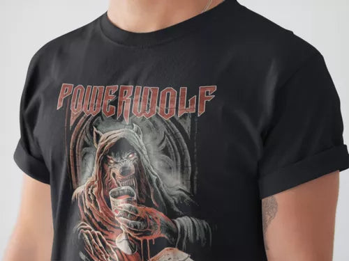 Playera Camiseta Powerwolf Your Blood