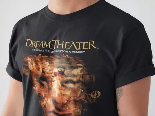 Playera Camiseta Dream Theater Metropolis Pt. 2
