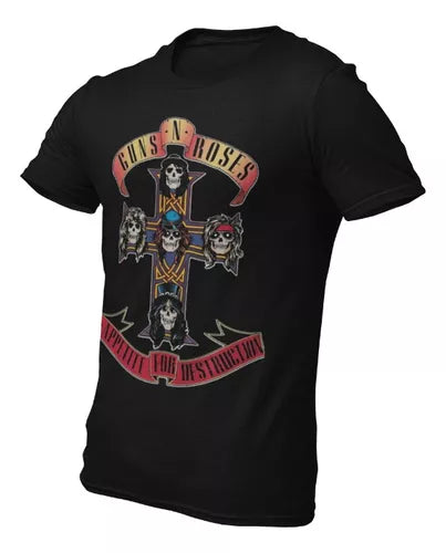 Playera Camiseta Guns N Roses Appetite For Destruction