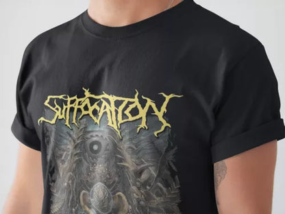 Playera Camiseta Suffocation Clarity Through Deprivation