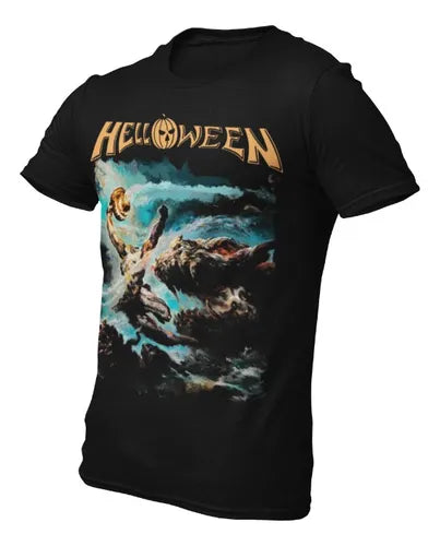 Playera Camiseta Helloween Giants And Monsters
