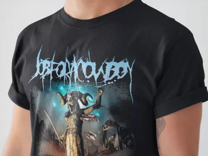 Playera Camiseta Job For A Cowboy Demonocracy