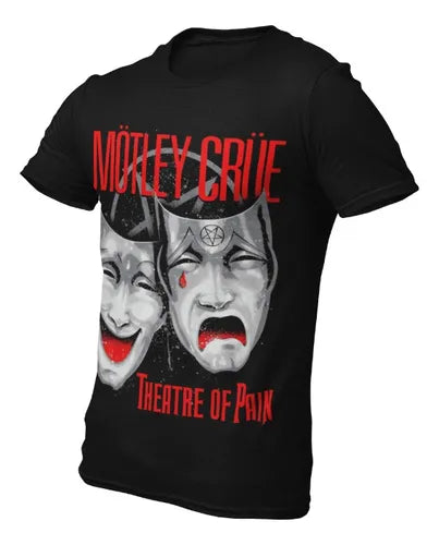 Playera Camiseta Mötley Crüe Theatre Of Pain