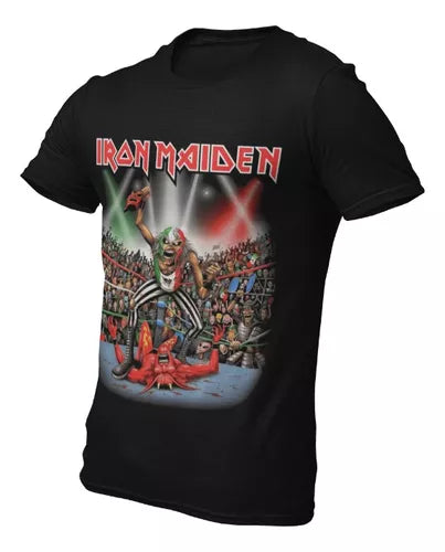 Playera Camiseta Iron Maiden The Future Past México